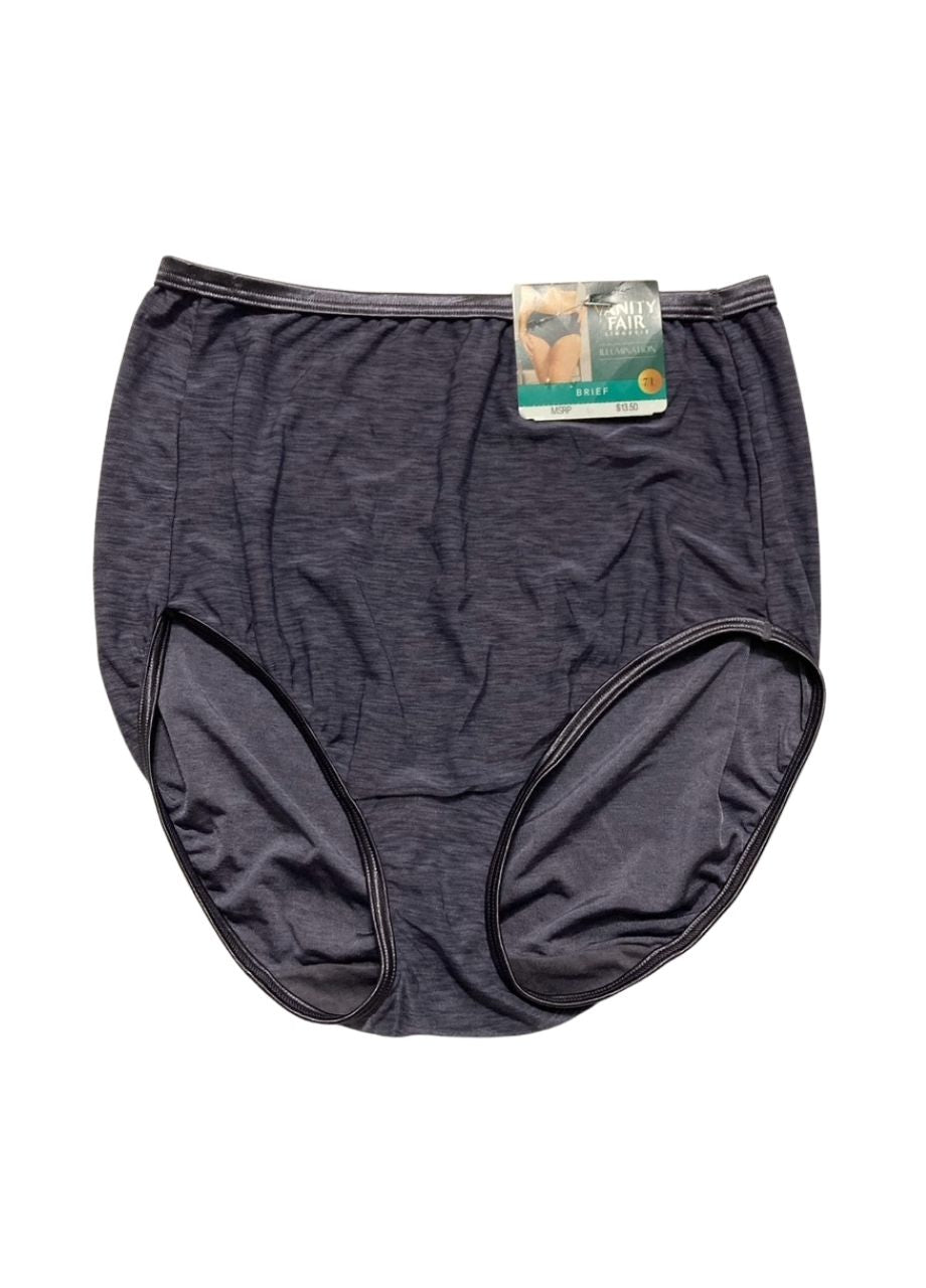 VANITY FAIR Illumination Brief Panties STEELE VIOLET L