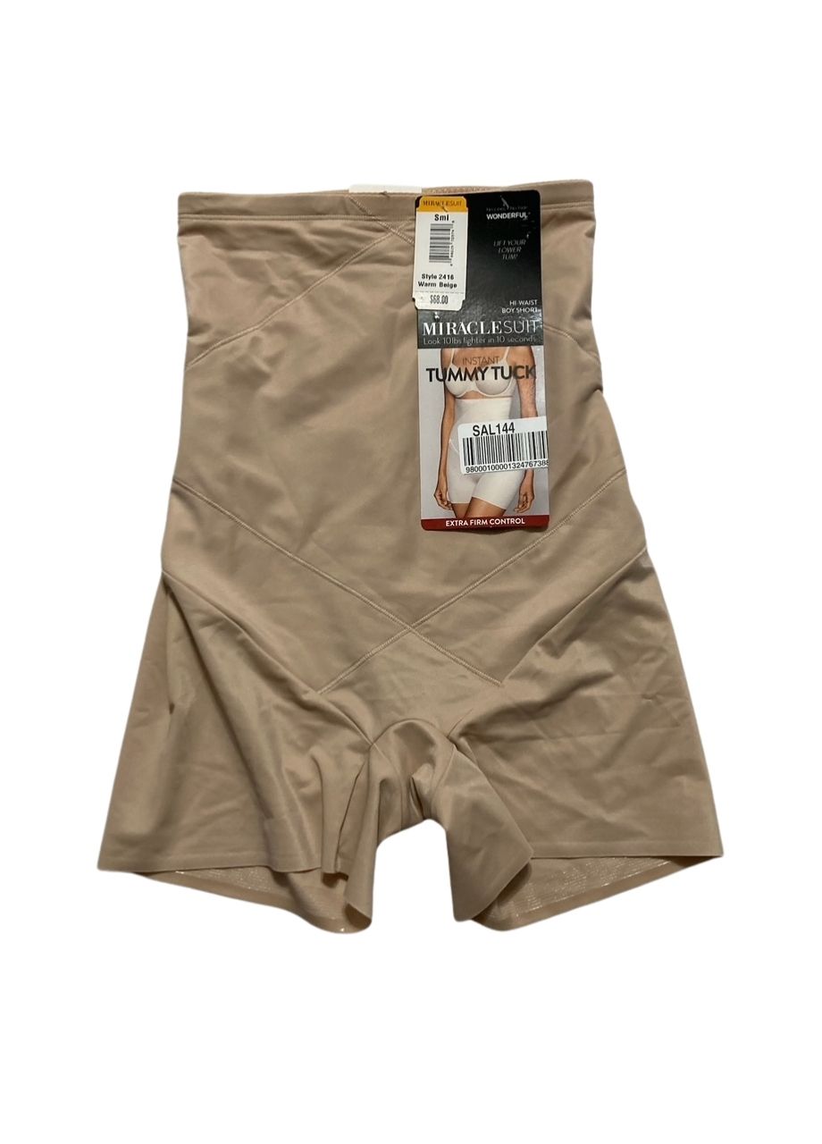 NWD MIRACLESUIT Extra Firm Tummy Tuck High-Waisted BEIGE S