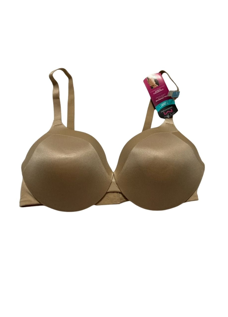MAIDENFORM Comfort Devotion Underwire Bra, Convertible T-shirt BODY BEIGE 40C