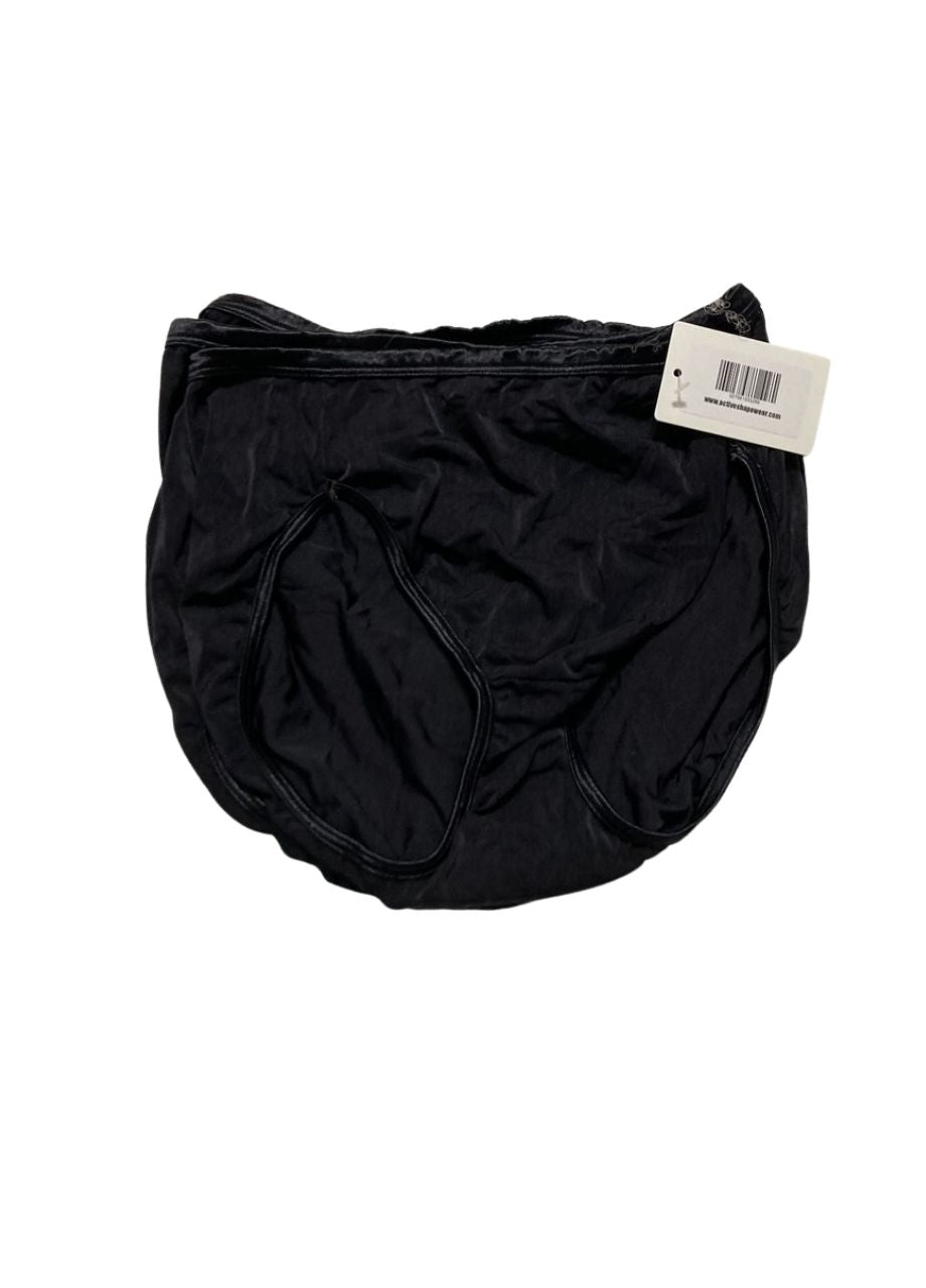 NWD VANITY FAIR Illumination Hi-Cut Brief Underwear 3 Pack BLACK L
