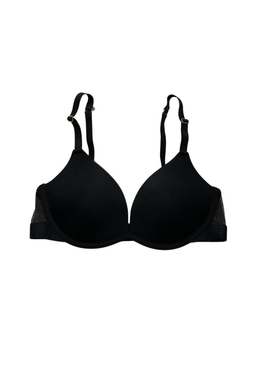 LIVELY Wireless Push Up Bra BLACK 34C