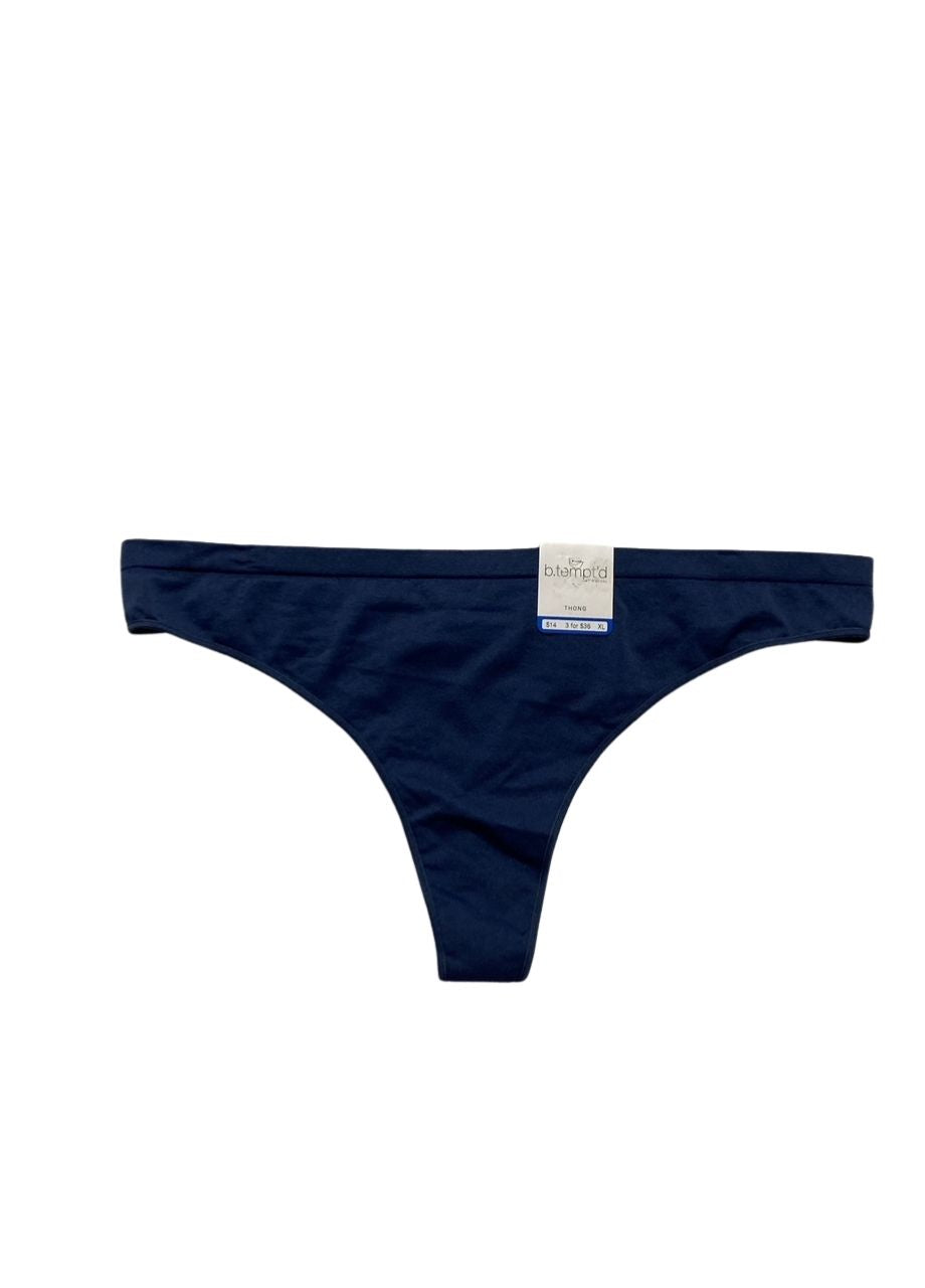 B.TEMPT'D Seamless Minimal Coverage Thong Panty OCEANA XL