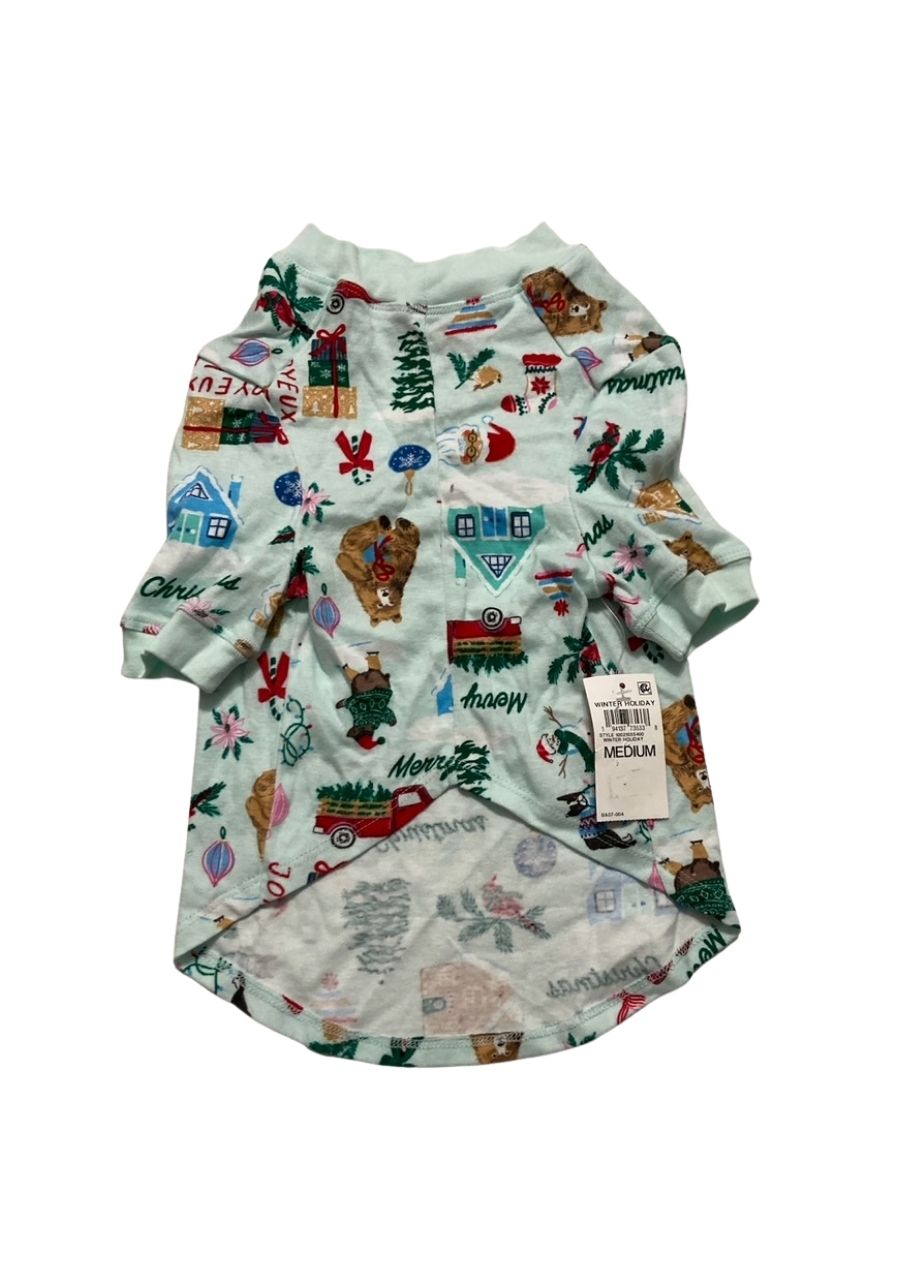 HOLIDAY LANE Holiday Pet Pajamas BLUE M