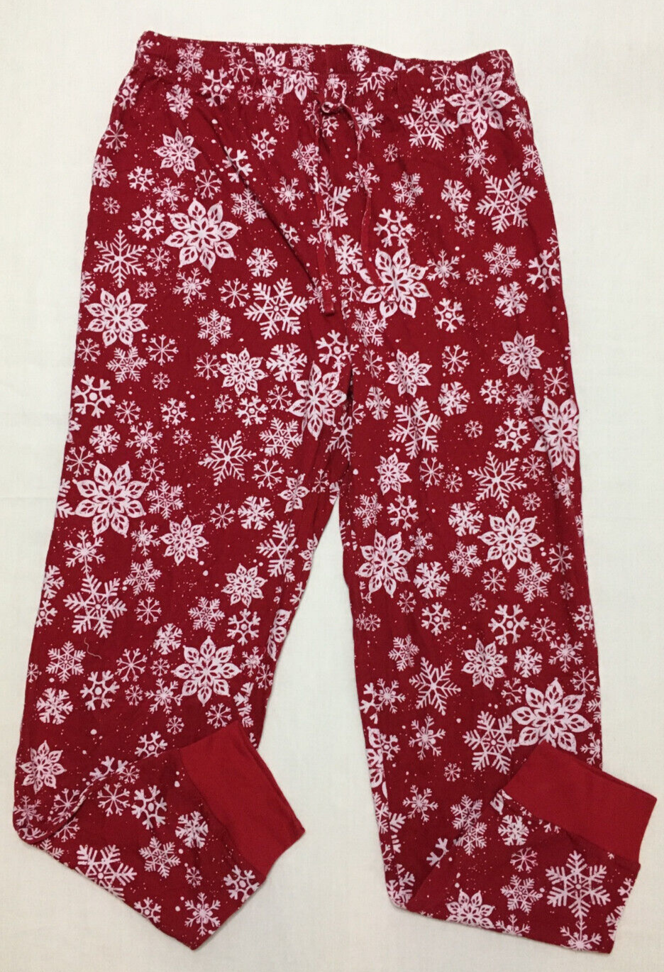 Family Pajamas Men Matching Merry Pajama Pants Red L