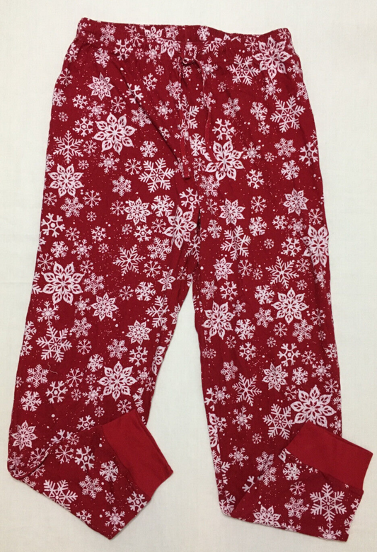 Family Pajamas Men Matching Merry Pajama Pants Red L