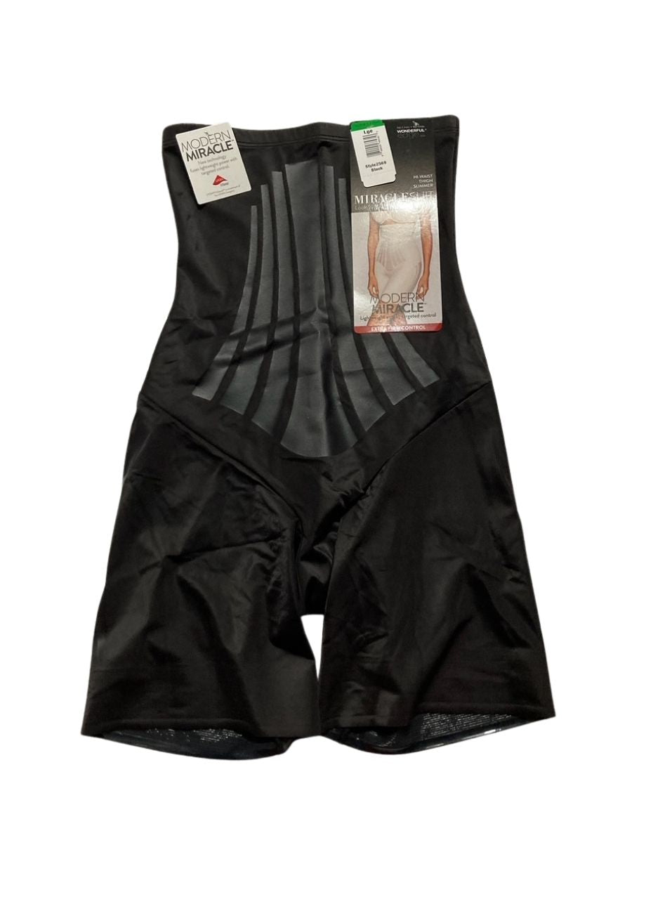 MIRACLESUIT Extra Firm Lycra Fit Sense High-Waist Thigh BLACK L