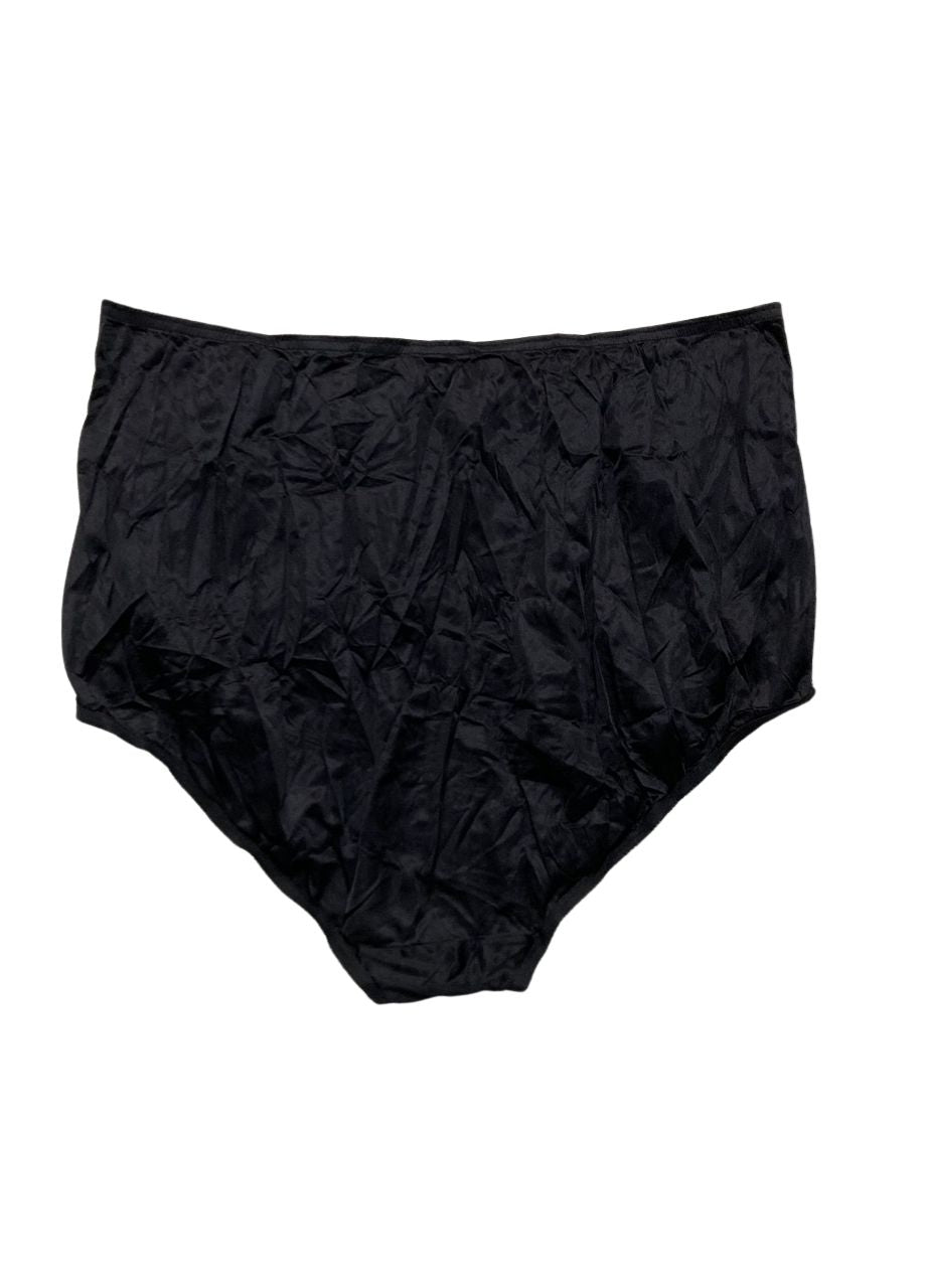 VANITY FAIR High Waisted Underwear MIDNIGHT BLACK 5XL