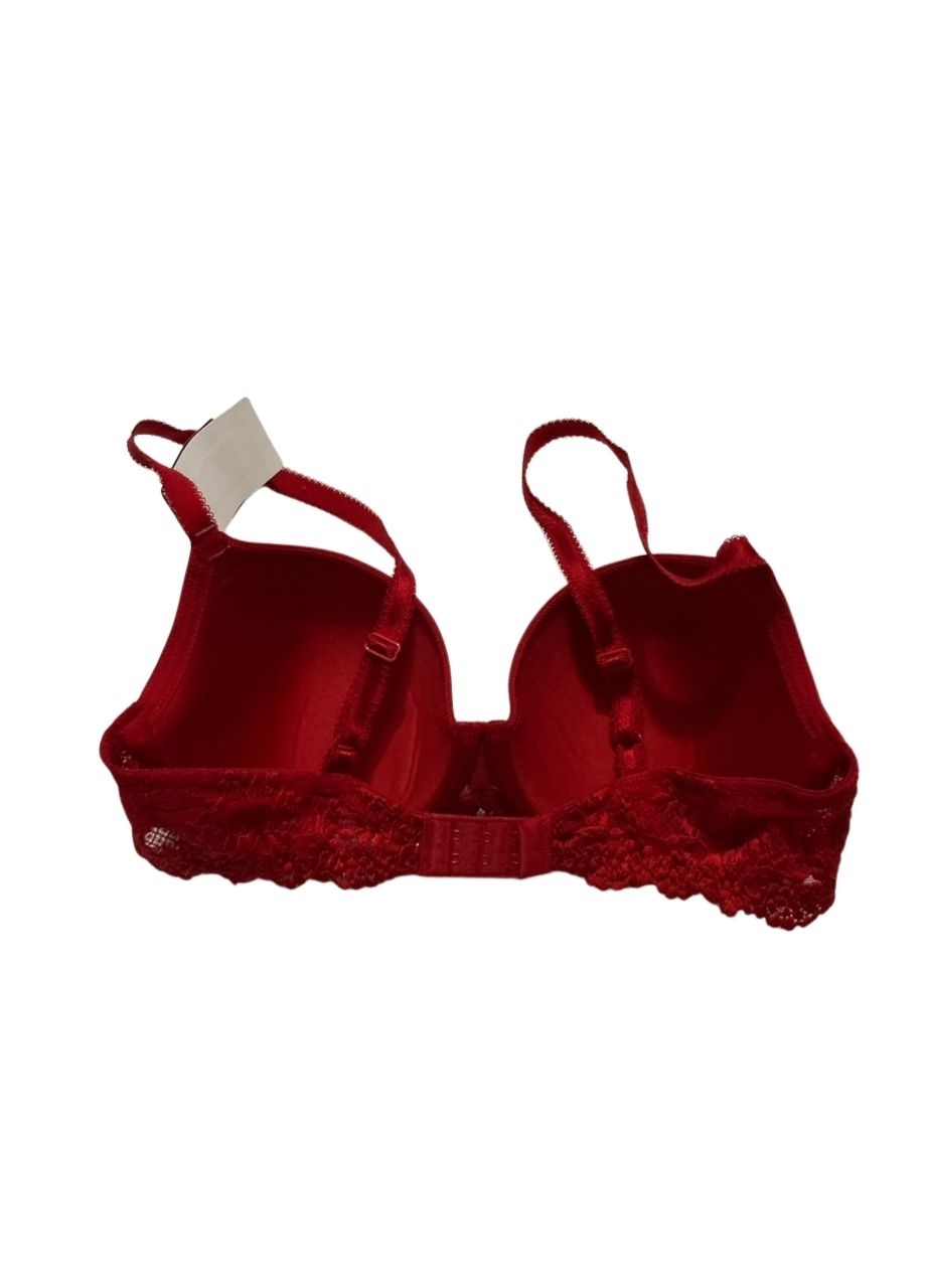 WACOAL Embrace Lace Lightly Padded Underwire Mid Coverage T-Shirt Bra RED 34C