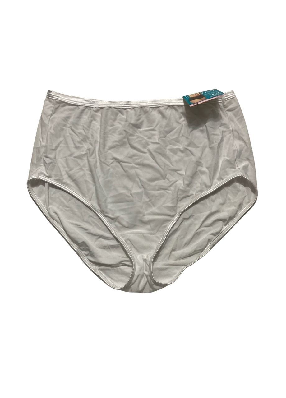 VANITY FAIR Illumination Brief Panties STAR WHITE 3XL