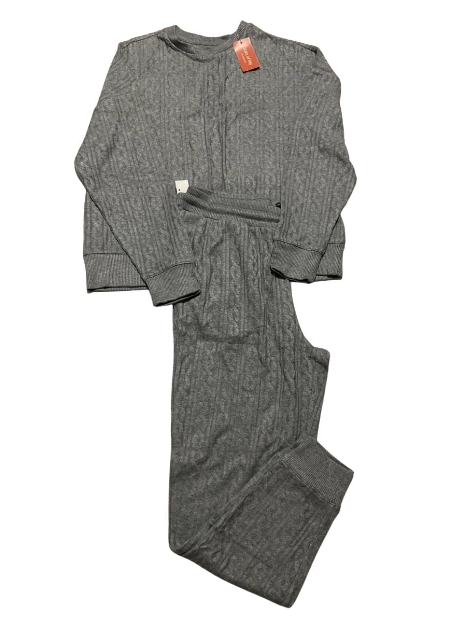 STATE OF DAY Loungewear Set Pajama GRAY M