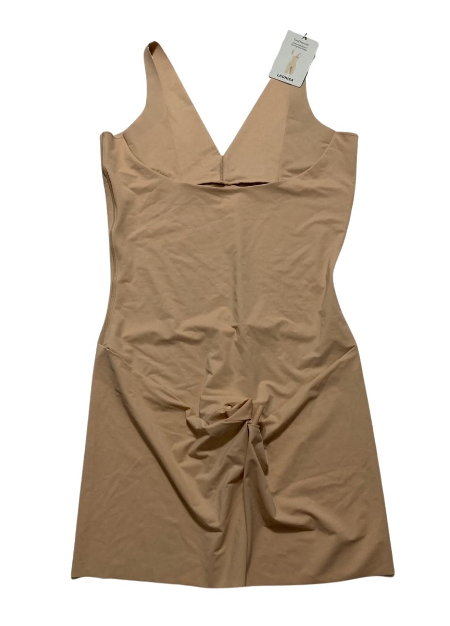 LEONISA Bodysuit Shaper BEIGE XXL