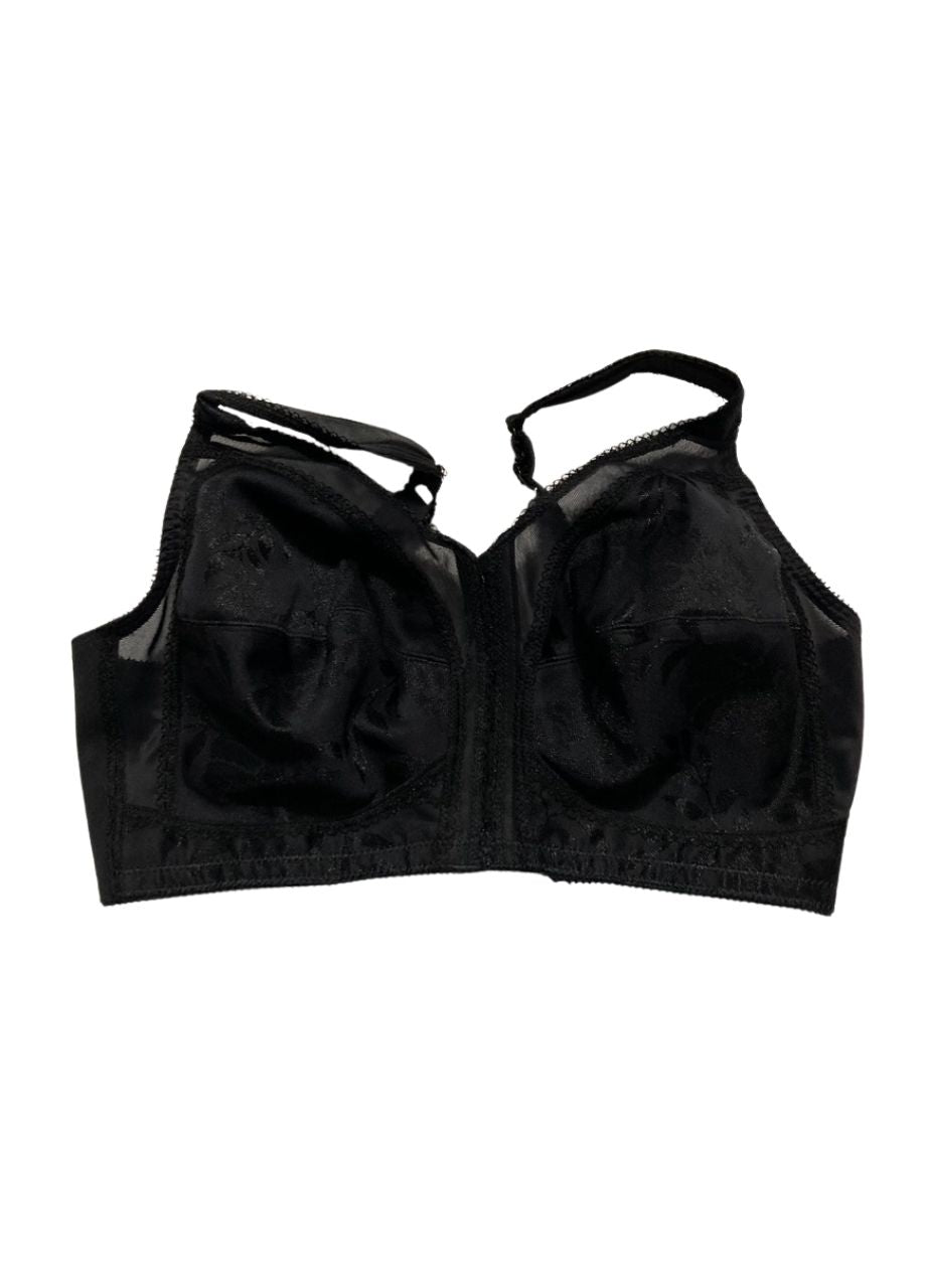 PLAYTEX 18 Hour Front-Close Wireless Bra BLACK 38DD