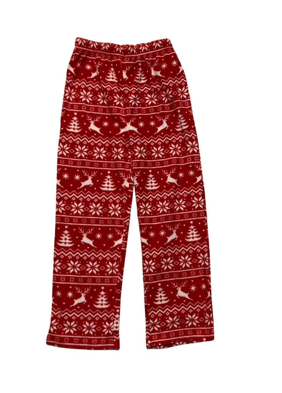 HOLIDAY LANE Kids Deer Fair Isle Flee Deer Fair RED