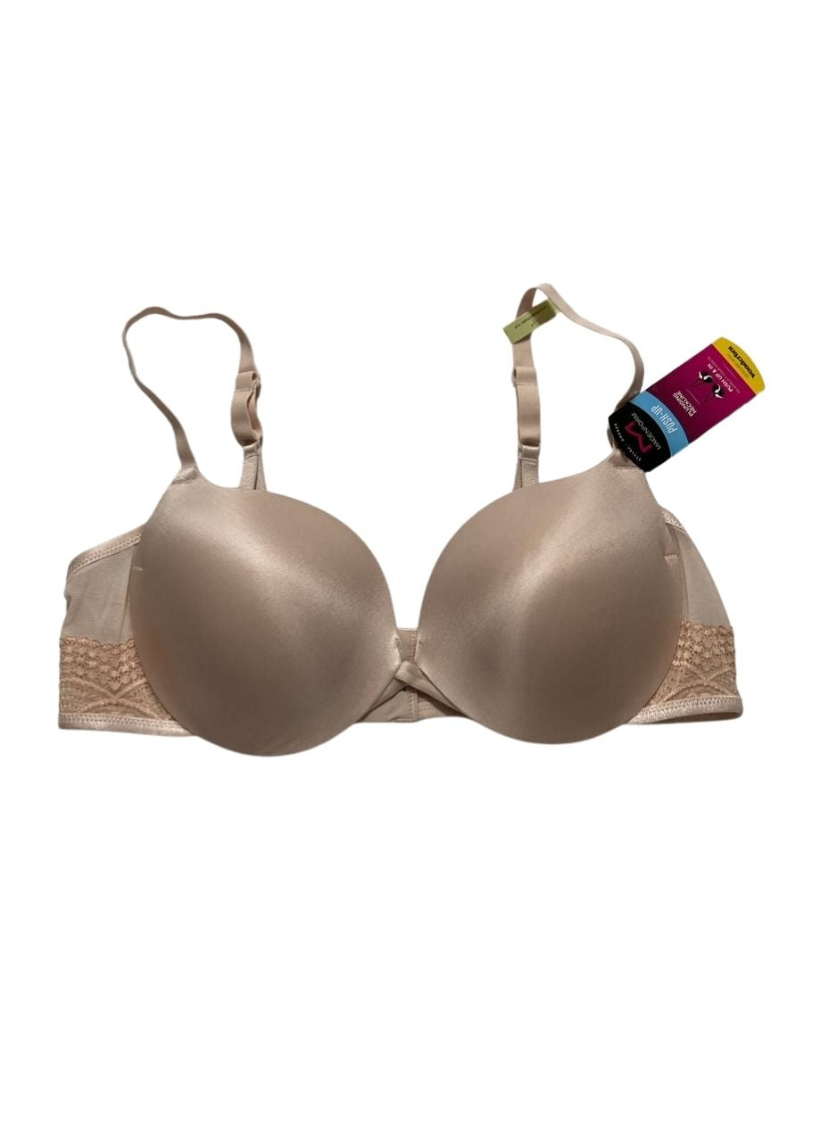 MAIDENFORM Love The Lift Lace Demi Push-Up Bras SANDSHELL 40B