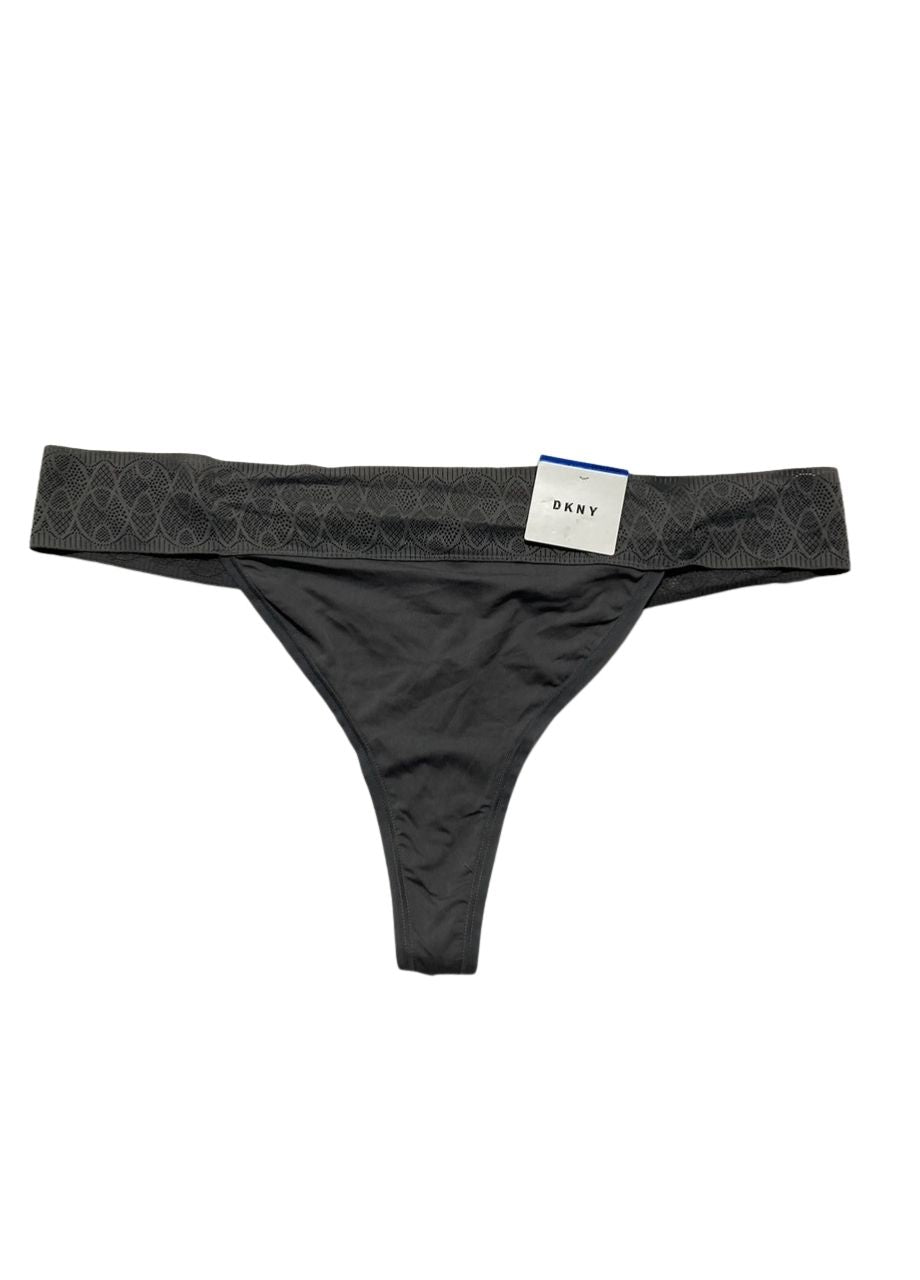 DKNY Endless Stretch Thong Panty SIDEWALK XL