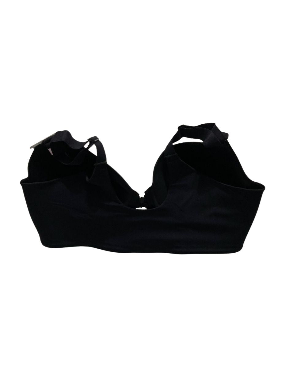 VANITY FAIR Full Figure Front Closure Bra BLACK 40D