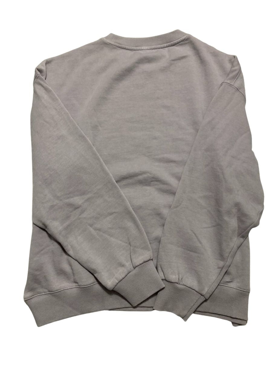 FREE PEOPLE Classic Crew Colorblock Sweatshirt LILAC MARBLE L