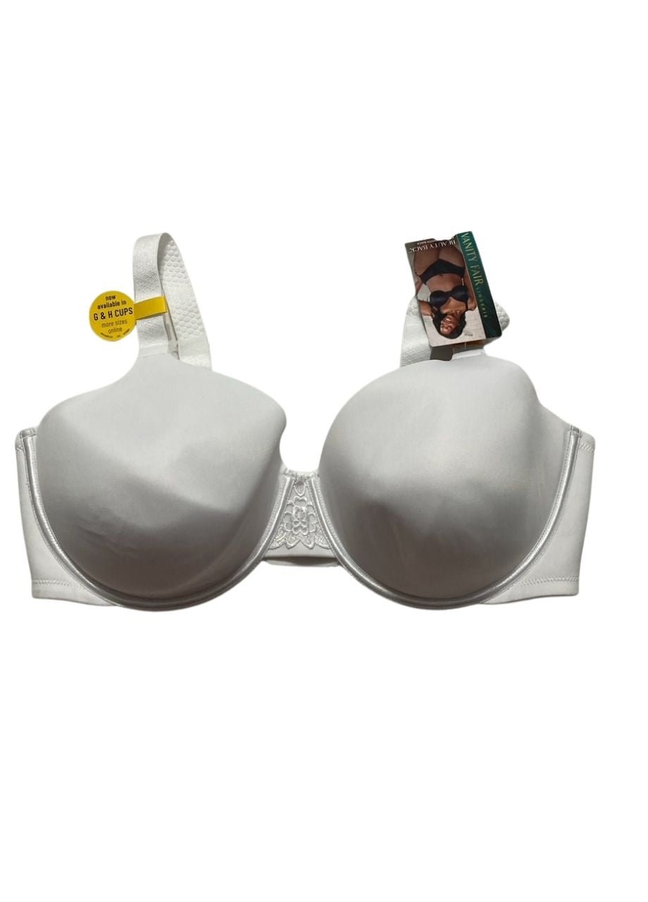 VANITY FAIR Full Figure Beauty Back Smoothing Bra STAR WHITE 40DD