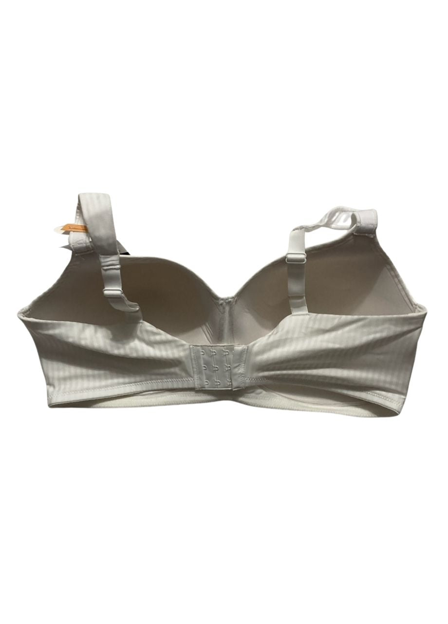 PLAYTEX Smooth Wireless Bra, Full-coverage T-shirt Bra WHITE STRIPE 42DD
