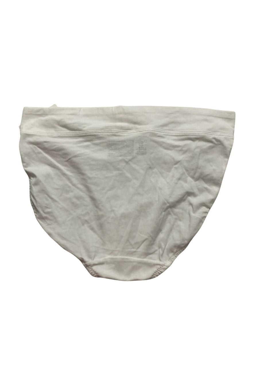 WARNERS No Pinching No Problems Dig-free Mid-waist WHITE L