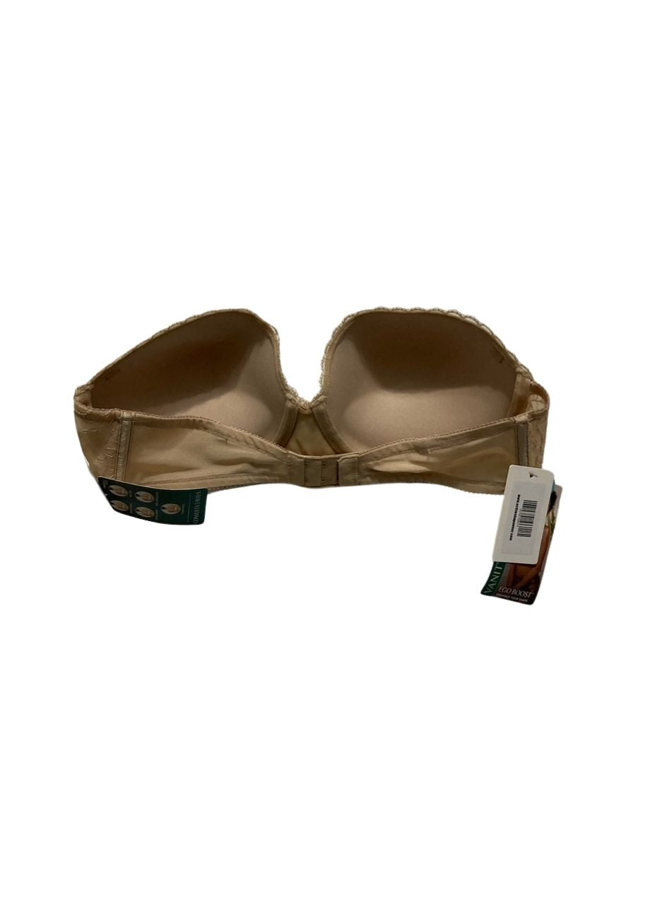 NWD VANITY FAIR Gel Touch Padded Strapless Push Up Bra BARELY BEIGE 38C