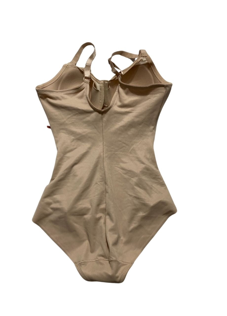NWD MIRACLESUIT Sexy Sheer Shaping Bodysuit BEIGE 38C