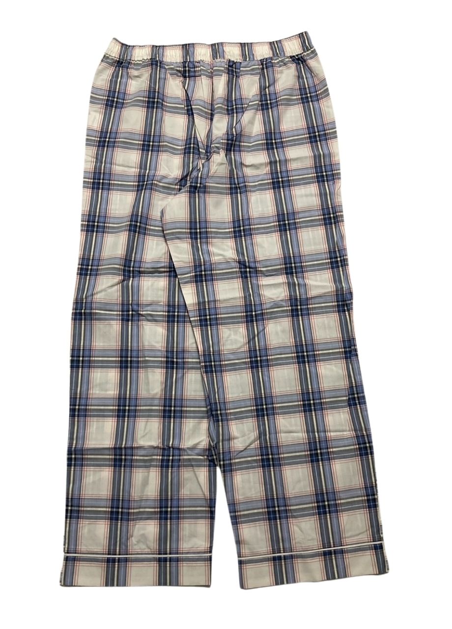 STATE OF DAY Plaid Flannel Pajama Pants BRIGHT PLAID L