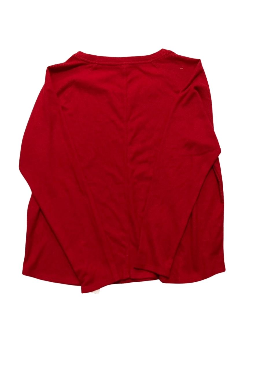 HUE Sleep and Lounge Pajama Top RED XL
