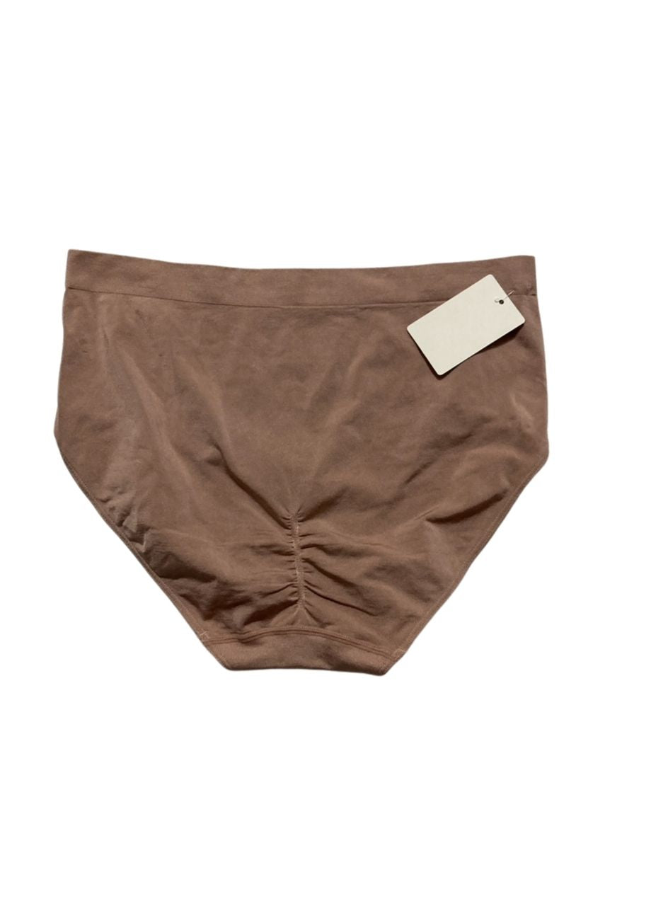 FELINA Body Smooth Seamless Brief No Visible Panty BROWN XL