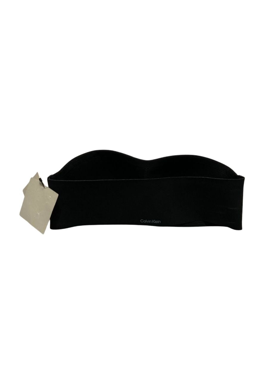 NWD CALVIN KLEIN underwear Perfectly Fit Adapt Bandeau Strapless Bra BLACK S
