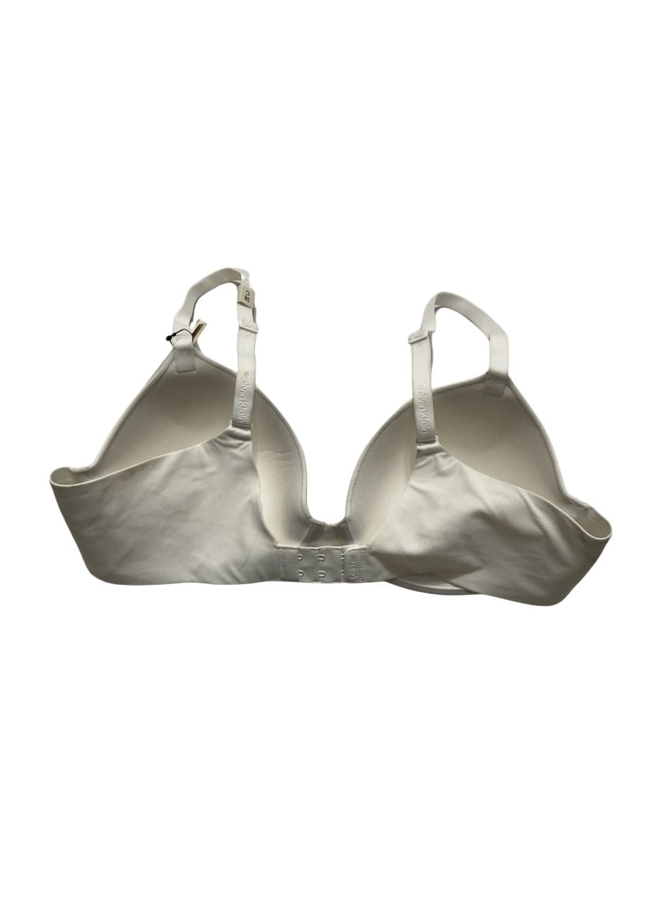 NWD CALVIN KLEIN Perfectly Fit Modern T-Shirt Bra WHITE 38C