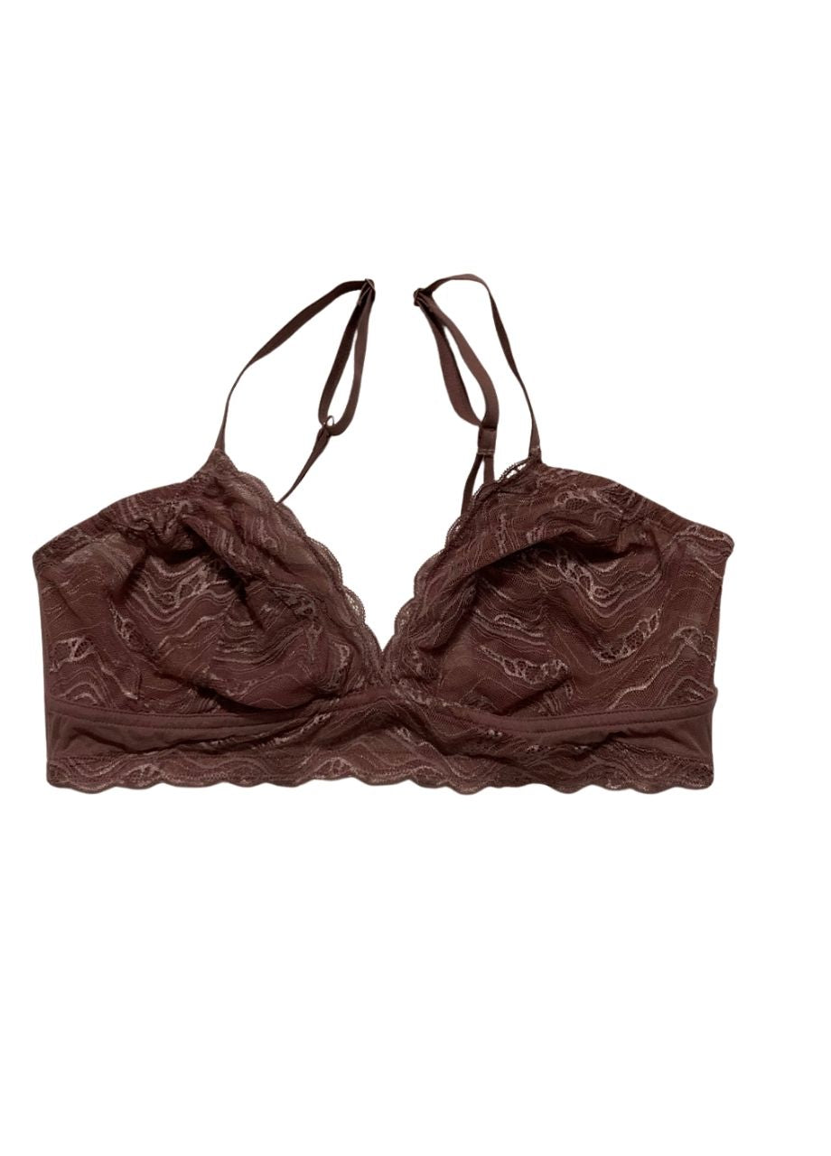 CALVIN KLEIN Intimate Unlined Triangle Bra BROWN L