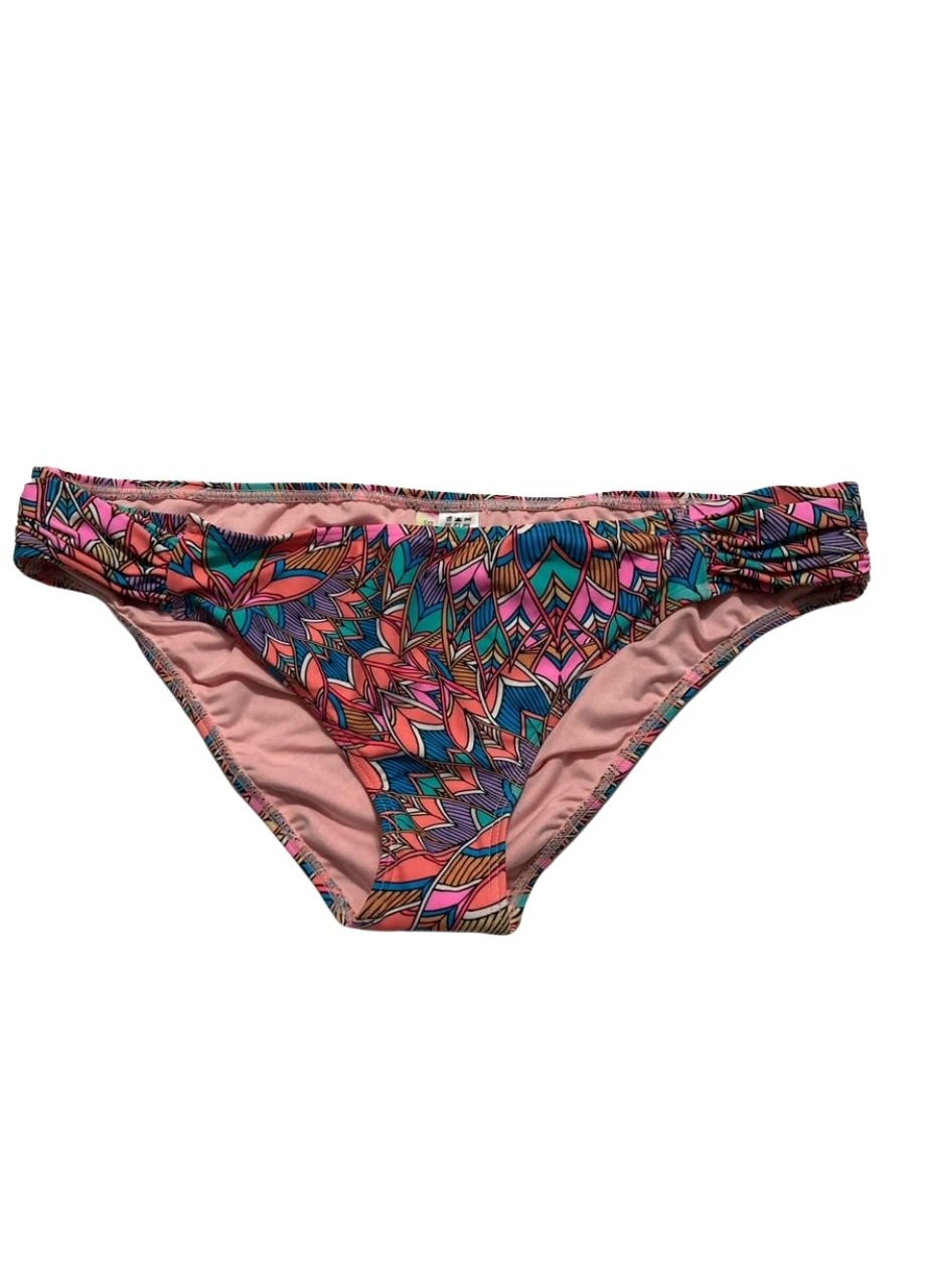 SUNDAZED Viva Ruched Hipster Bikini Bottoms MULTICOLOR XL