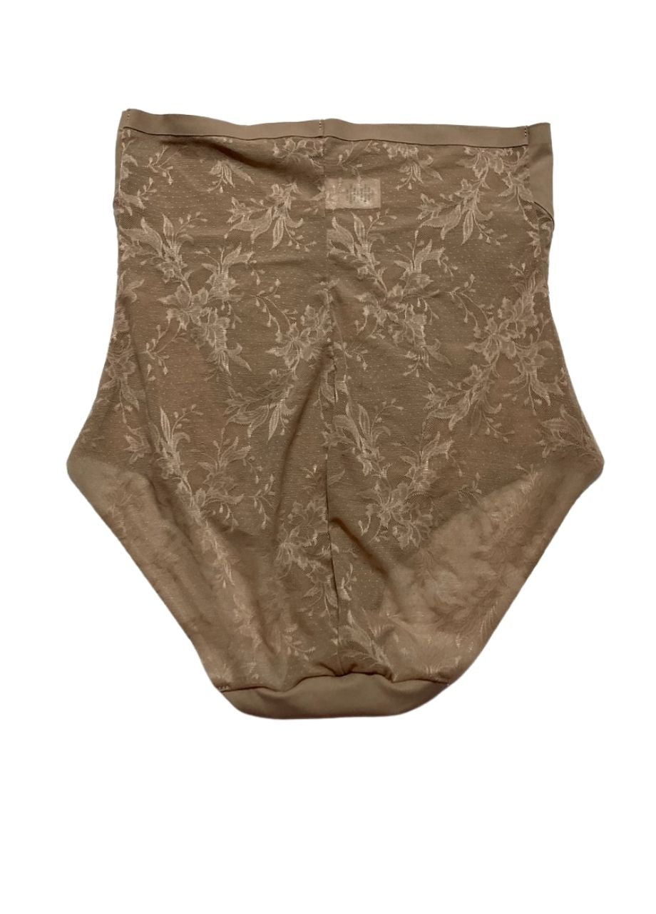 MIRACLESUIT Modern Romance Lace High-waist Brief STUCCO L