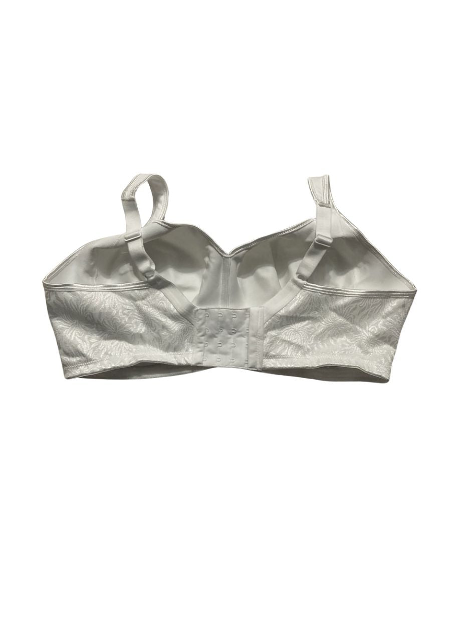 PLAYTEX Wireless Bras for Women - 18 Hour No Underwire Bra WHITE 40DDD