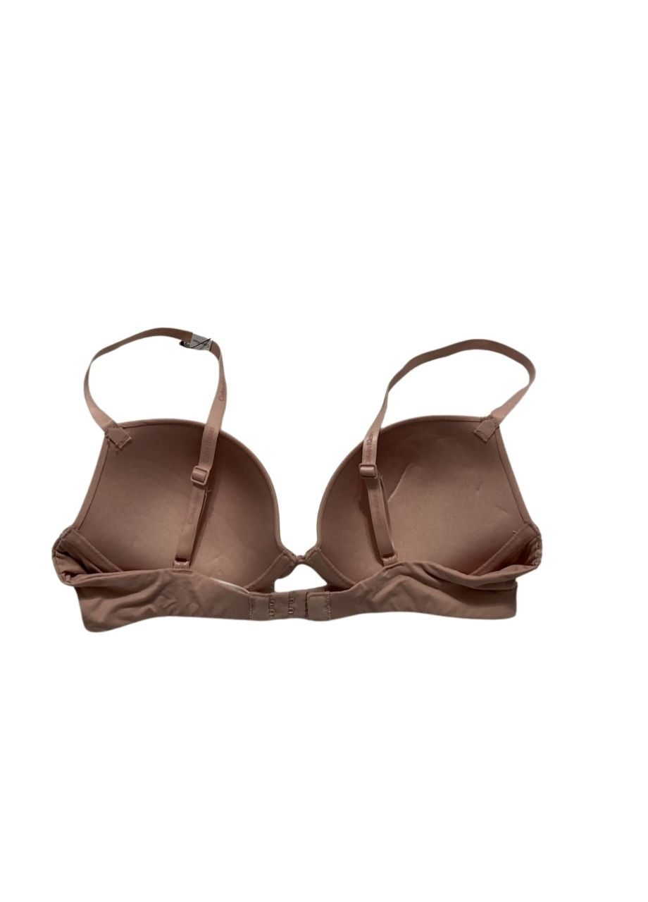 CALVIN KLEIN Attraction Push Up Plunge Bra PINK 34C