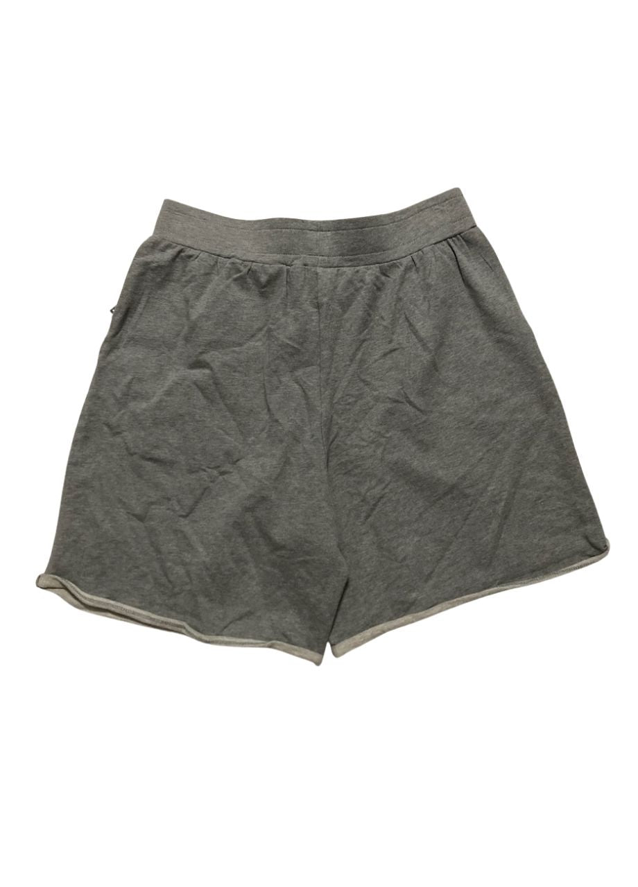 FELINA Organic French Terry High Waisted Bermuda Short GRAY S