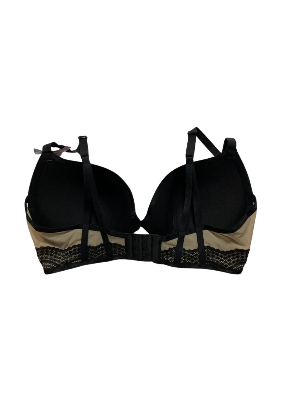 MAIDENFORM The Lift Lace Demi Push-Up Bra BLACK 36D