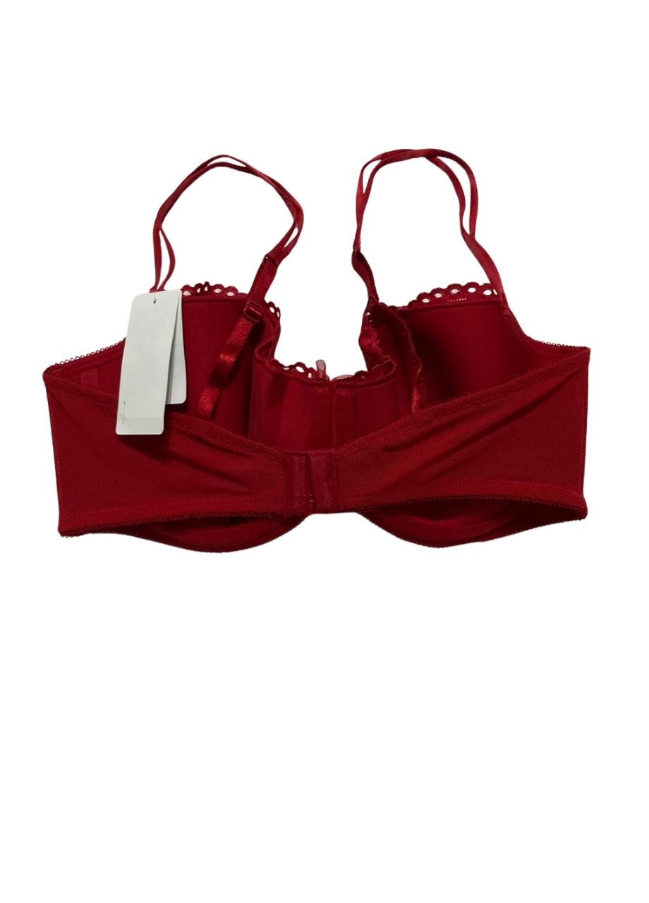 B.TEMPT´D Ciao Bella Lightly Padded Balconette Underwire Bra RED 36DD