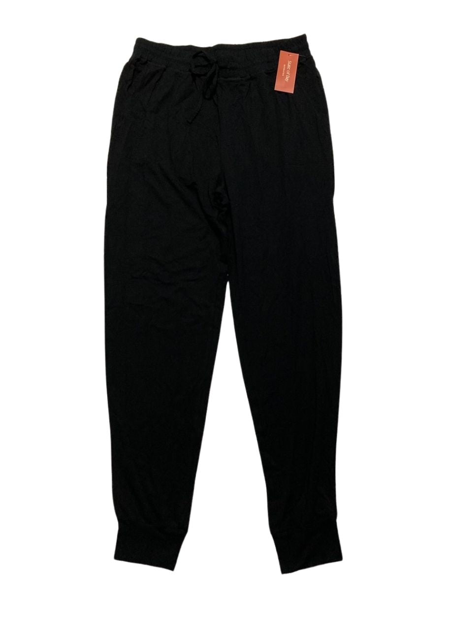 STATE OF DAY intimates Pajama Pants Baistband BLACK