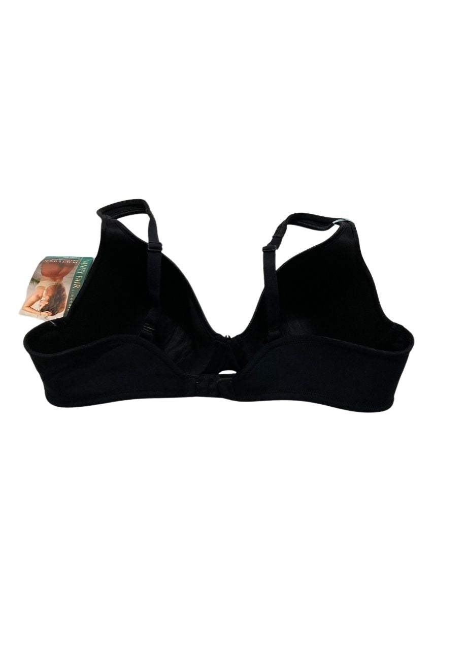 VANITY FAIR Bra with 2-Way Convertible Straps BLACK 38C