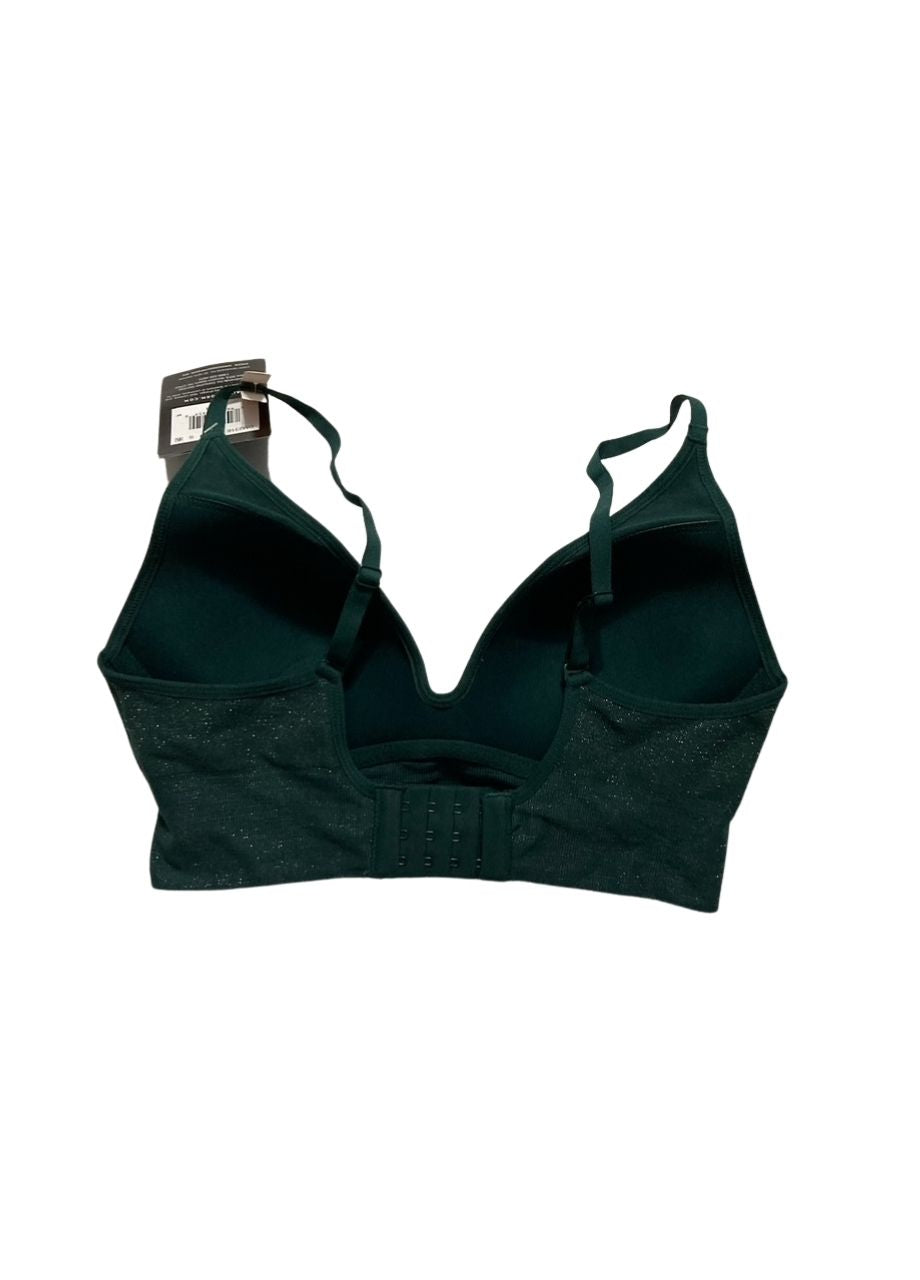 MAIDENFORM Push-up Bra, M Seamless Lift Longline Bralette FASHION GREEN S