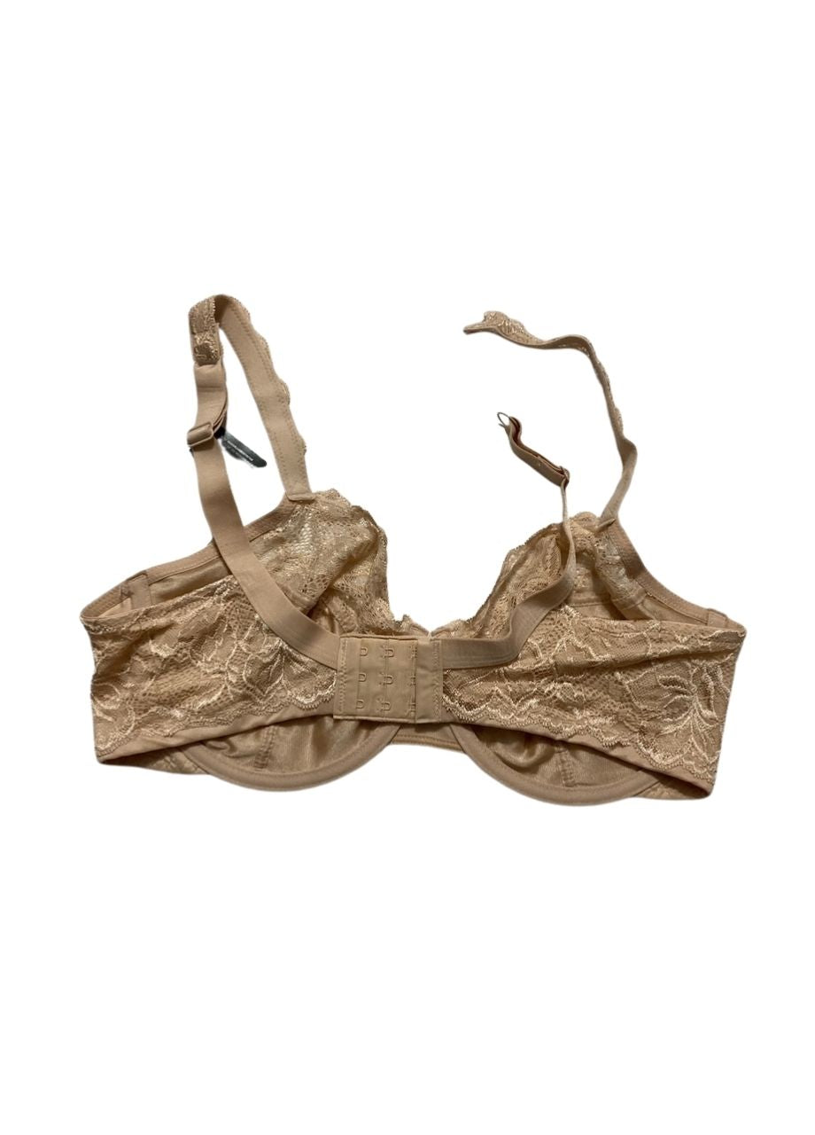 NWD BALI Underwire Lace Bra, Lace Desire Sexy Plunging EVENING BLUSH 38D