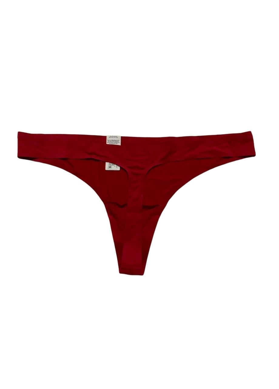 GAPBODY Everyday Essentials Laser Bonded Thong RED L