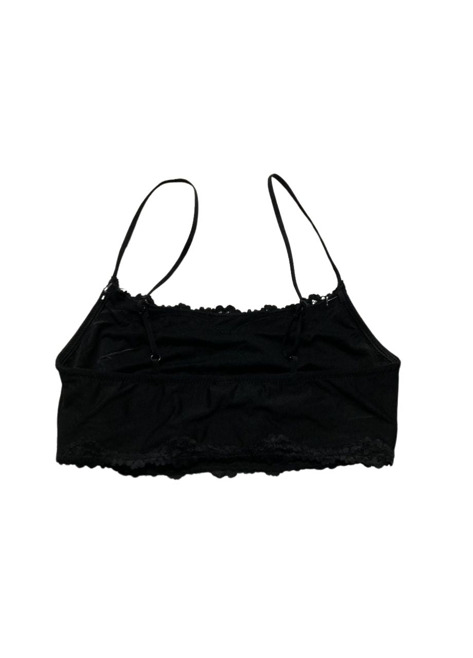 NWD B.TEMPT'D Lace Unlined Adjustable Strap Bralette BLACK S