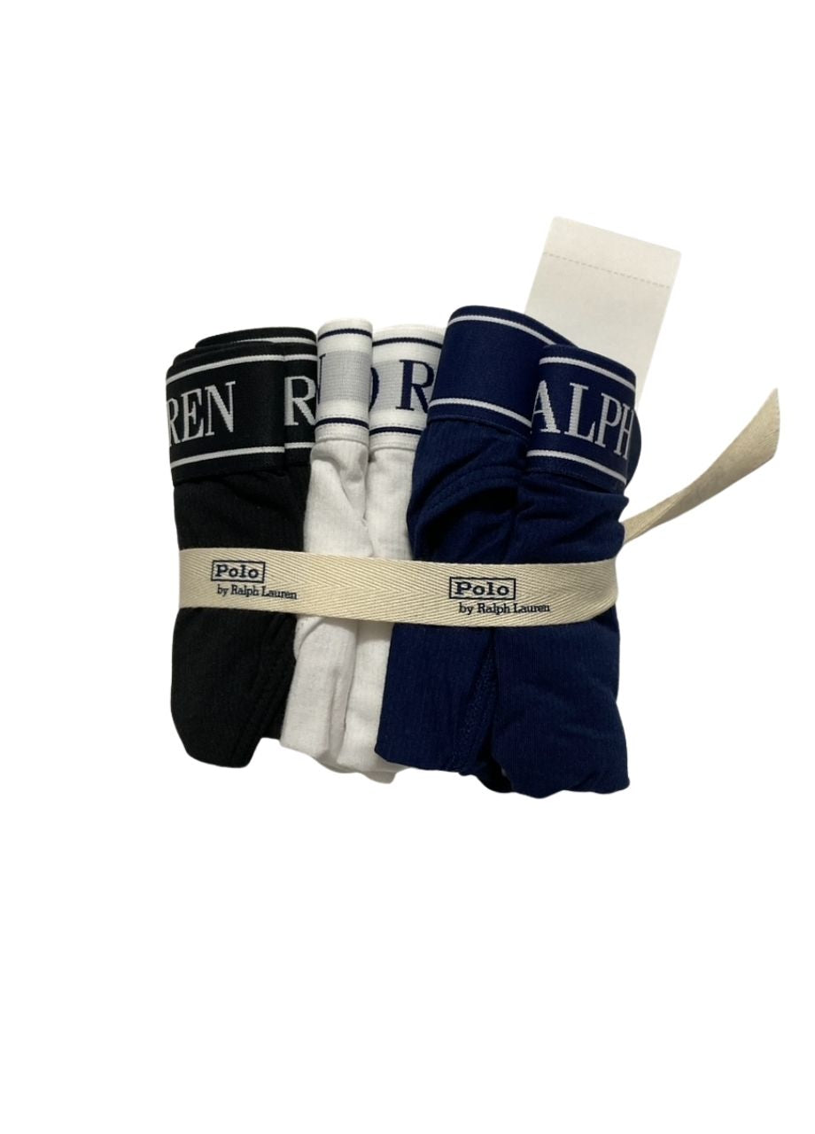 POLO RALPH LAUREN essentials bundle 3 pack solid bikini brief ASSORTED M
