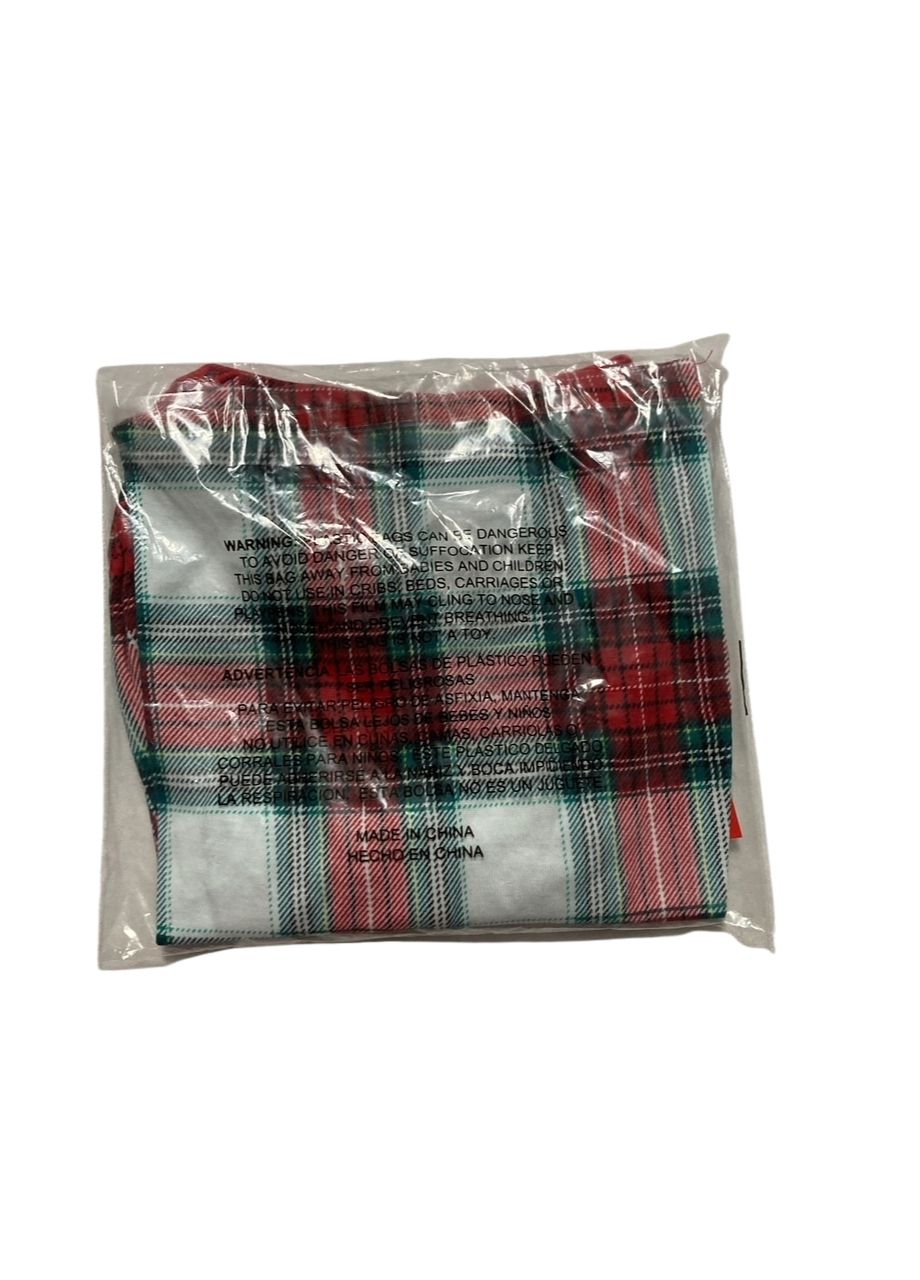 HOLIDAY LANE Winterton Plaid Cotton Matching Family Pet Pajamas MULTICOLOR S