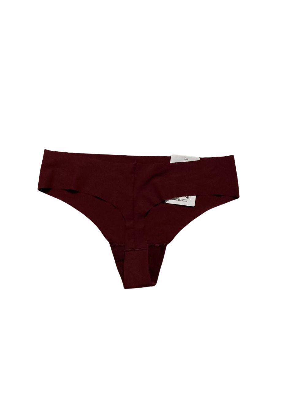 CALVIN KLEIN Invisibles Hipster RED WINE XS