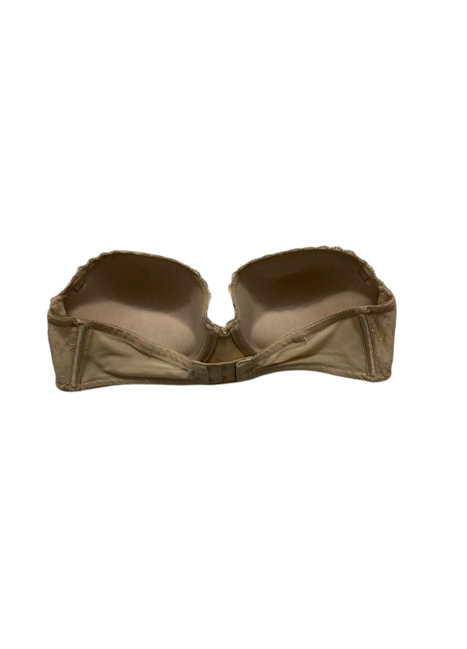 NWD VANITY FAIR Push Up Bra Strapless BEIGE 36C