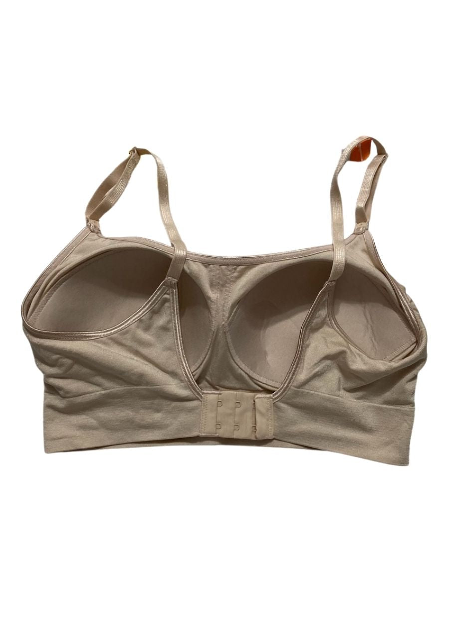 WARNER'S Seamless Stretch Wireless Lightly Lined Convertible BUTTERSCOTH M